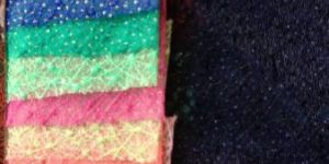 Colored Embroidered Fabric