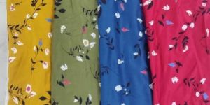 Rayon Printed Fabric