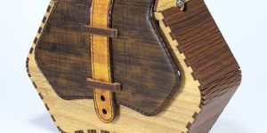 Designer CUTPIT Wooden Bags