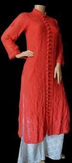 Ladies Cotton Chikan Kurta