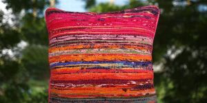 Chindi Cushion Cover