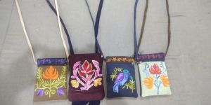 Embroidered Sling Bag
