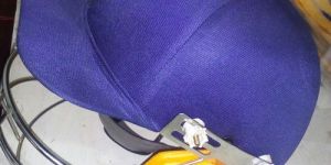 Blue Cricket Helmet