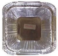 Silver Aluminum Foil Container