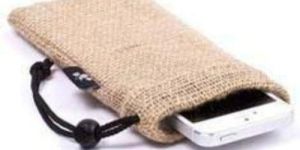 Jute Mobile Pouch