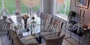 Glass Dining Table Set