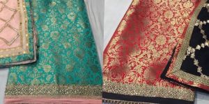 Brocade Dress Material
