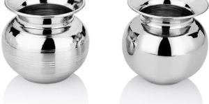 Stainless Steel Kalash Lota