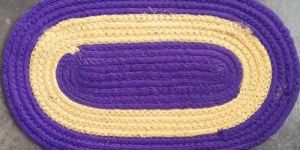 Polyester Oval Door Mat