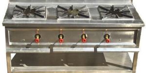 Commercial Triple Burner Gas Stove