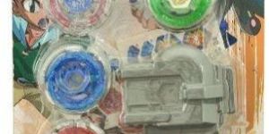 4 in 1 Metal Fury 4 D System Multi Color Beyblade