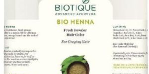 Biotique Bio Heena Fresh Powder Hair Color