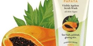 Biotique Papaya Visibly Ageless Scrub Wash