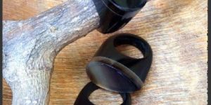 Buffalo Horn Finger Rings
