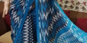 Party Wear Hand Block Printed Sarees