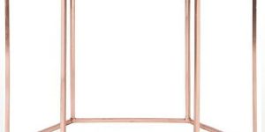 Copper Hexagonal Coffee Table