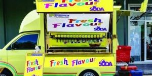 Mobile Van Soda Vending Machine
