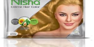 Nisha Crme Golden Blonde Hair Color