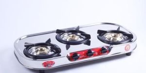 3 Burner LPG Gas Stove