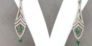 Silver Stone Earrings