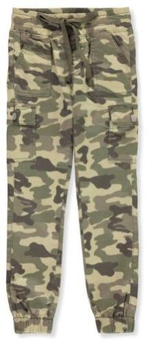 Kids Cotton Cargo Military Pants