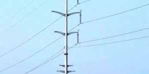 Transmission Power Line Pole