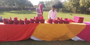 Safa Binding at Venue