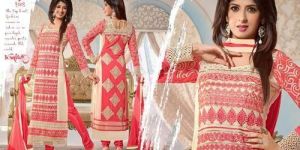 Ladies Straight Designer Suit