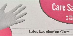 White Latex Examination Gloves