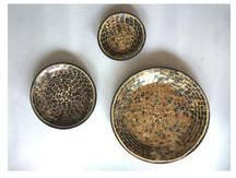 Antique Gold Mosaic Wall Plates