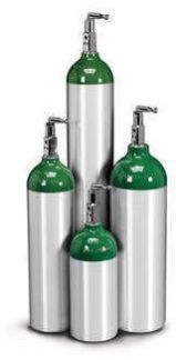 Aluminium Oxygen Gas Cylinder