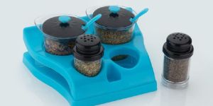Plastic Spice Container Set
