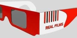 Paper 3D Glasses Circular Polarized Disposable Use