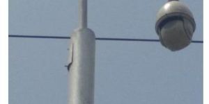 Dome Camera CCTV Pole