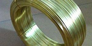 Flat Brass Wire
