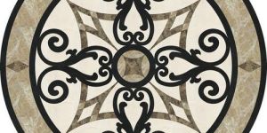 Stone Floor Medallion Tile