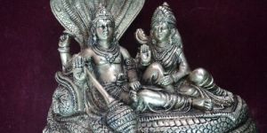Brass Laxmi Narayan Statues