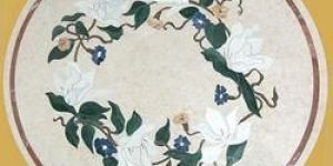 Stone Floor Medallion Tile