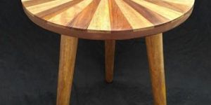 Round Wooden Table