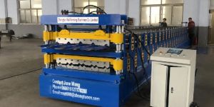 Double Layer Roll Forming Deck Machine