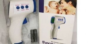 NO TOUCH + INFRARED THERMOMETER