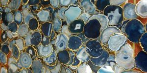 Blue Agate Slice