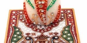 Marble Ganesh Chowki