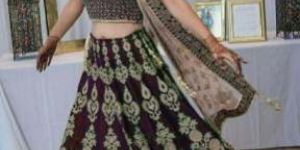 Taffeta Silk Lehenga Choli