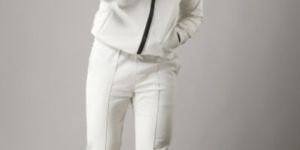 White Track Jacket