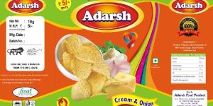 Adarsh Cream & Onion Chips