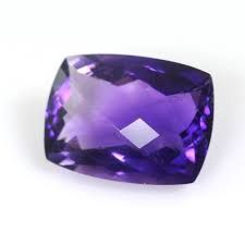 Long Cushion Amethyst Gemstone