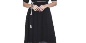 Polyester Embroidered Gown