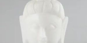 Marble Buddha Head