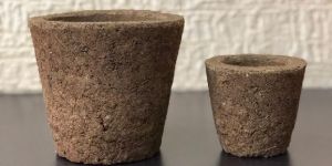 Eco Friendly Cow Dung Pot for Nursery